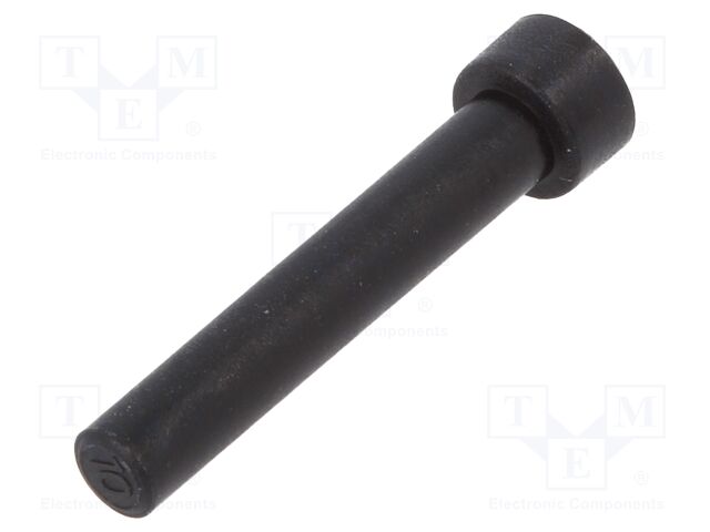 934941000 Blind cavity plug for TE Connectivity DT-XT Series rectangular connectors. Sealing plug accessory.