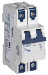2D05UR The Altech Corporation 2D05UR is a 2-pole circuit breaker with a 0.5A current rating and 480V voltage rating. It features a thermal magnetic trip type and DIN rail mounting.