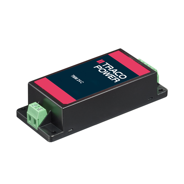 TMM 24212 The Traco Power TMM 24212 is a 24W AC/DC converter with +/-12V output and 1A current per output. It features 84% efficiency and universal input capabilities.
