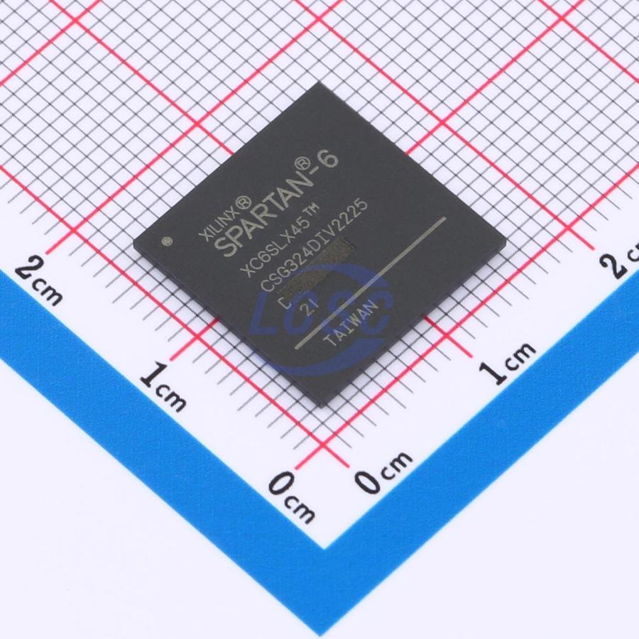 XC6SLX45-2CSG324I The Xilinx XC6SLX45-2CSG324I is an Application Specific Microcontroller. It features RoHS3 compliance and MSL 1 Unlimited.