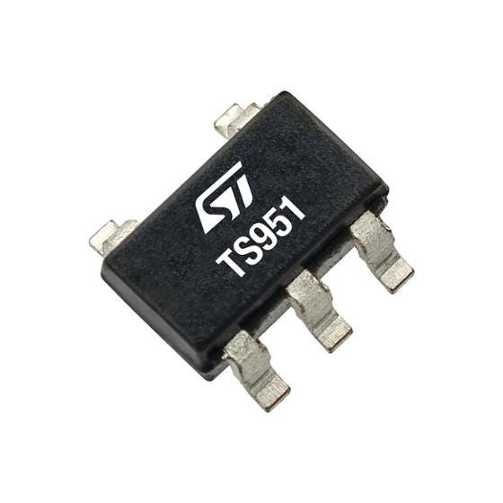 TS951ILT The ST TS951ILT is a comparator designed for electronic applications. It features RoHS3 compliance and an MSL of 1 Unlimited.