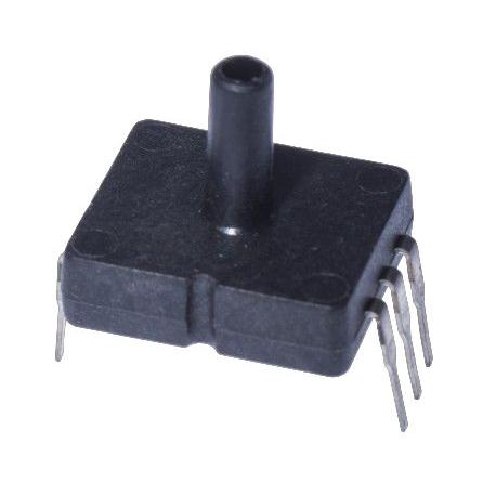 SPD100G The Smartec SPD100G is a commercial-grade pressure sensor with a 0-650kPa range, utilizing resistive bridge technology. It is housed in a DIP package for through-hole mounting.