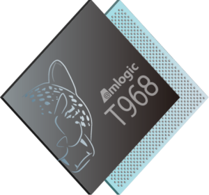 T968 The Amlogic T968 is a processor designed for smart 4K UHD TVs and smart projectors. It features a Quad Core Arm Cortex-A53 CPU and an Arm Mali-T830MP2 GPU.