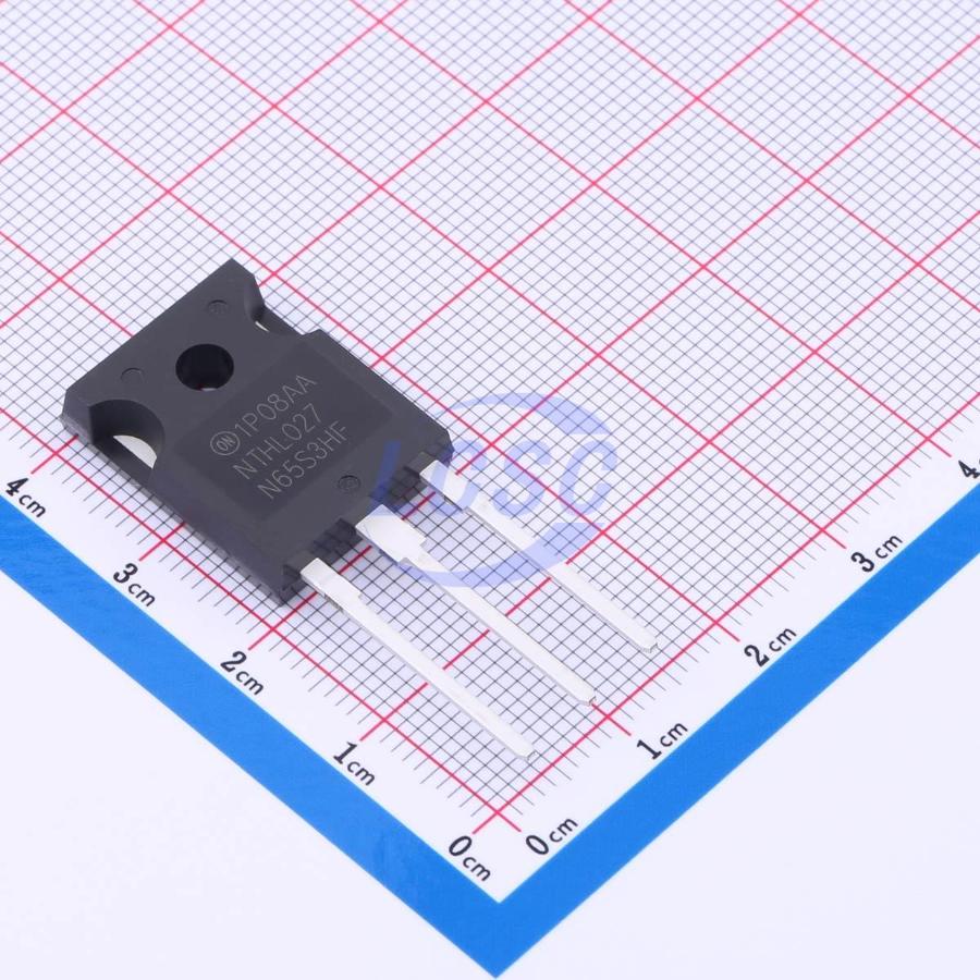 NTHL027N65S3HF The NTHL027N65S3HF is an N-Channel MOSFET from ON Semiconductor, featuring 650V drain-source voltage and 75A continuous current. It utilizes SUPERFET III and FRFET technology for high efficiency.