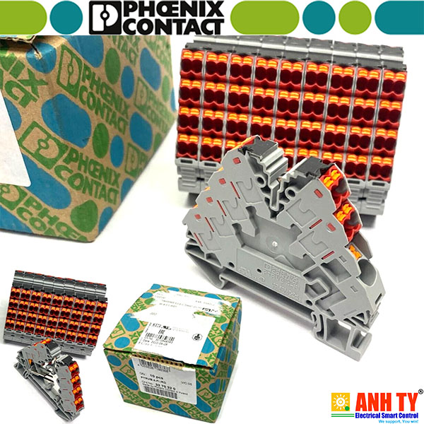 FTRV-4-BU/WH The Phoenix Contact FTRV-4-BU/WH is a terminal block designed for DIN rail mounting. It features a Push-in termination style and is rated for 250V and 17.5A.