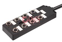 1202480050 The Molex 1202480050 is an actuator box for sensor interface applications. It features 8 connector openings and is dust tight and waterproof.