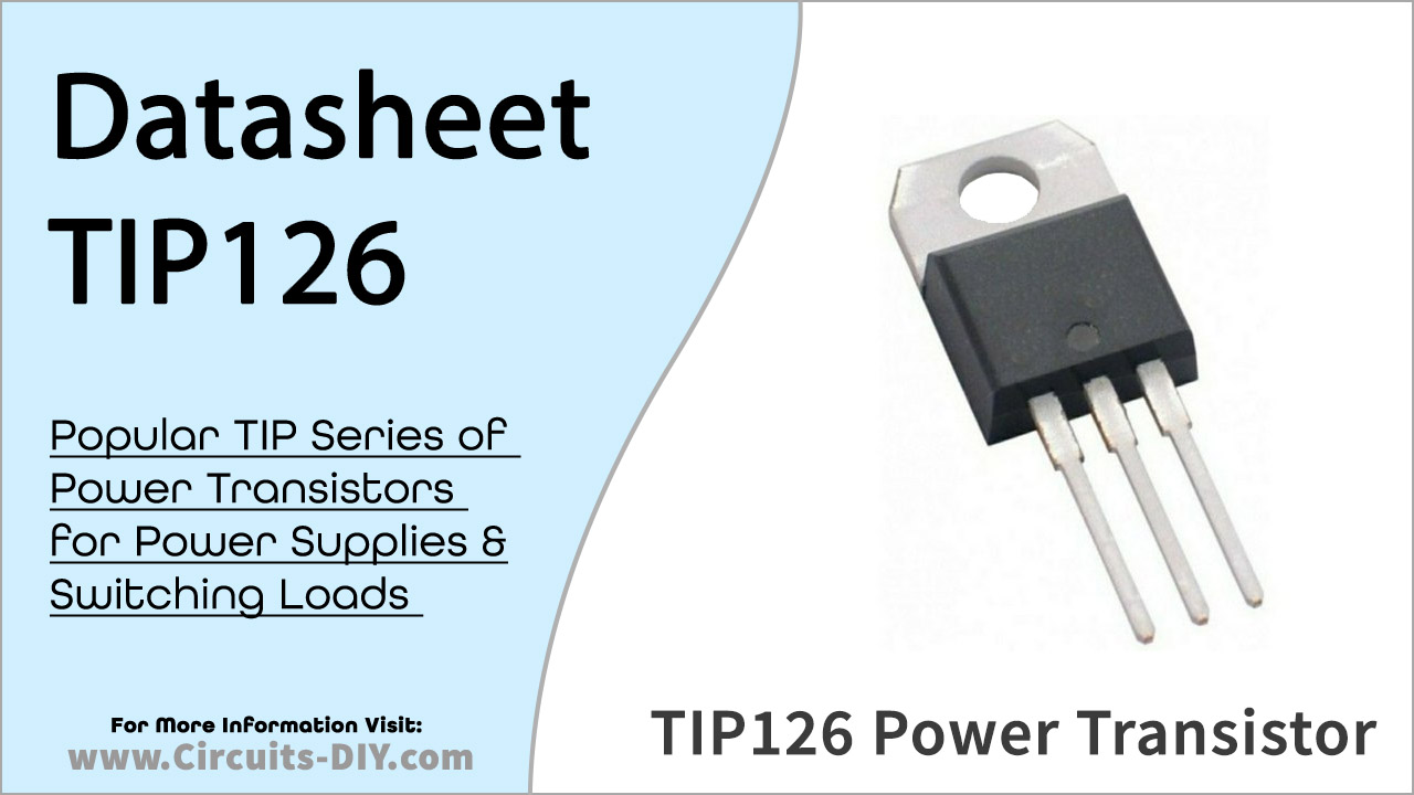 TIP126 The TIP126 from Samsung Electronics is a PNP Power Darlington Transistor designed for power linear and switching applications. It features a TO-220 package and high DC current gain.
