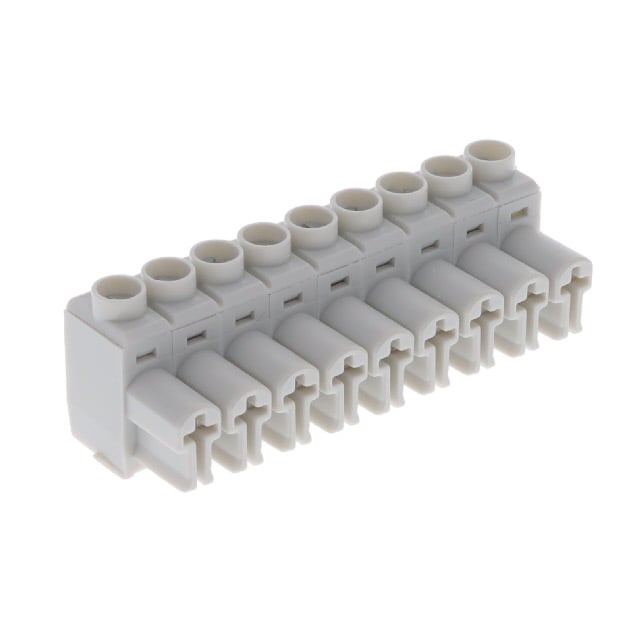 691385700009 Würth Elektronik WR-TBL Series 385 9-position female plug with 5.00mm pitch, screw termination, and free hanging mounting. Rated 14A/300V cULus and 16A/250V VDE.