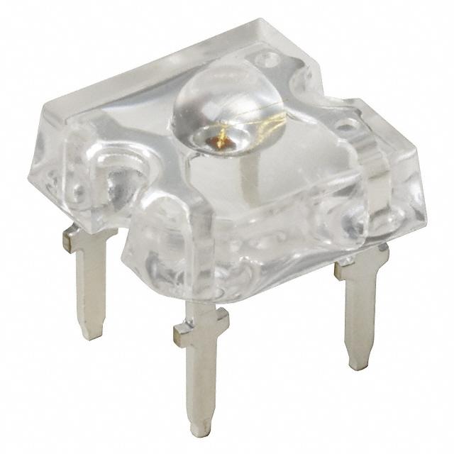 OVFSQ4C8 The TT Electronics/Optek Technology OVFSQ4C8 is a discrete red LED with a 2.6V typical forward voltage and a dominant wavelength of 618nm. It is housed in a 4-DIP package suitable for through-hole mounting.