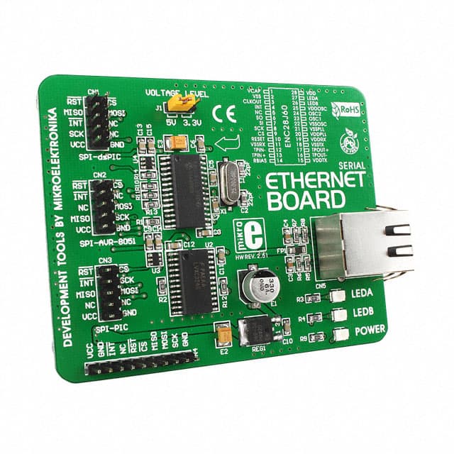 MIKROE-124 BOARD SERIAL ETHERNET