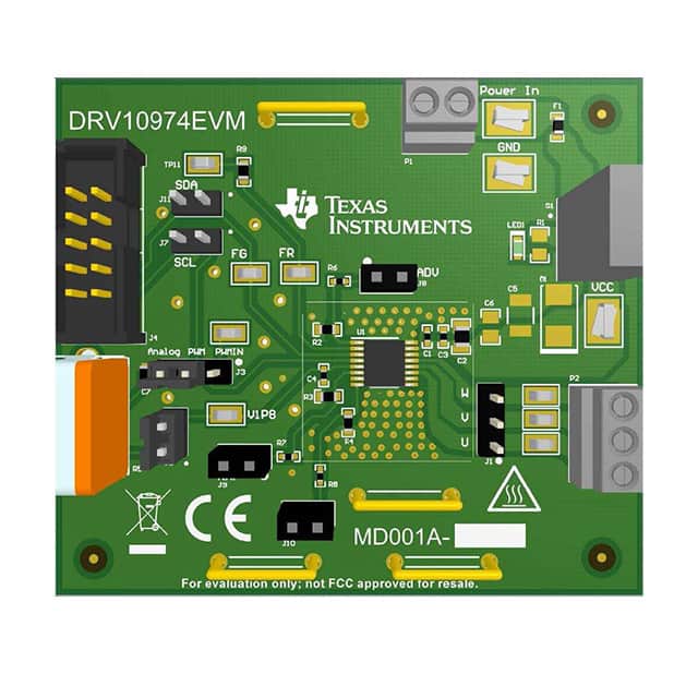 DRV10974EVM EVAL MODULE FOR DRV10974