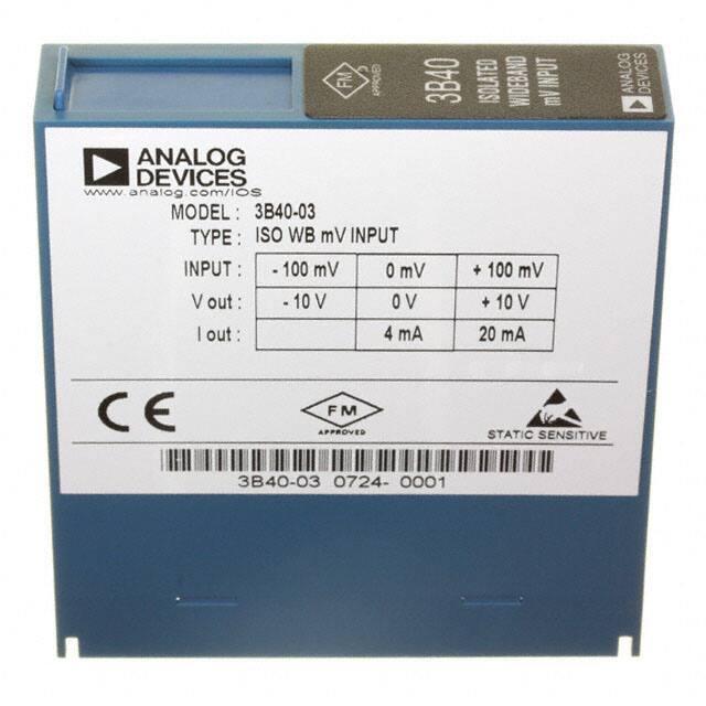 3B40-03 MODULE ISOL WB VOLT-IN +/-100MV