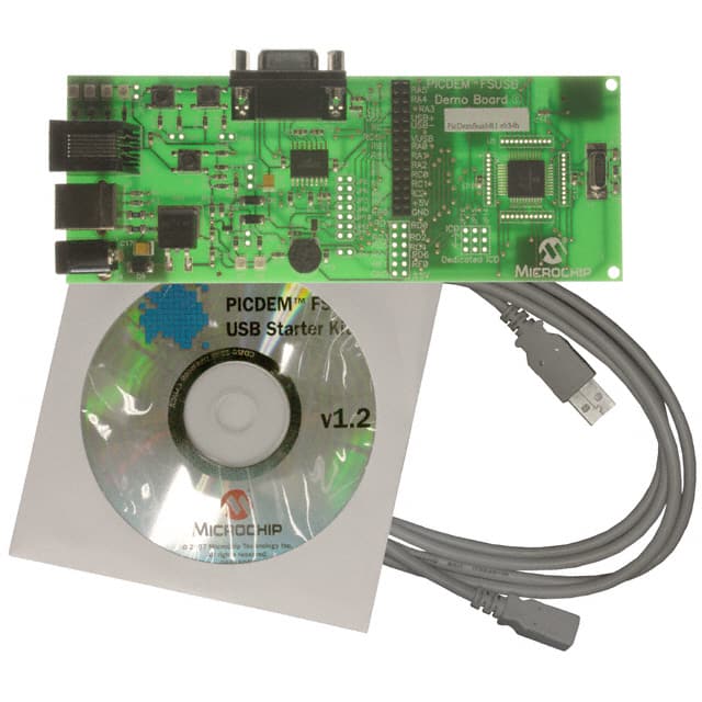 DM163025 PIC DEM FULL SPEED USB DEMO BRD