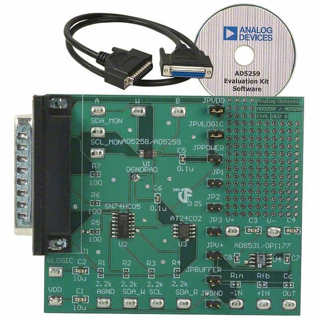 AD5259EVAL BOARD EVAL FOR AD5259 DGTL POT