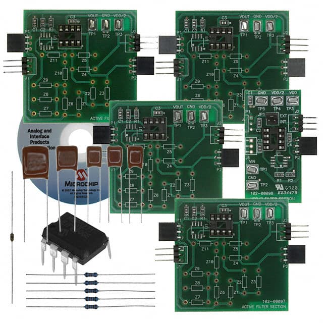 MCP6XXXDM-FLTR KIT DEMO BOARD ACTIVE FILTER