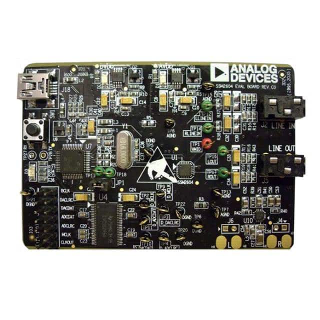 SSM2604-EVALZ BOARD EVAL SSM2604