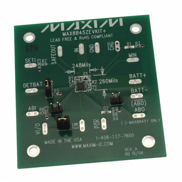 MAX8845ZEVKIT+ EVALUATION KIT FOR MAX8845Z