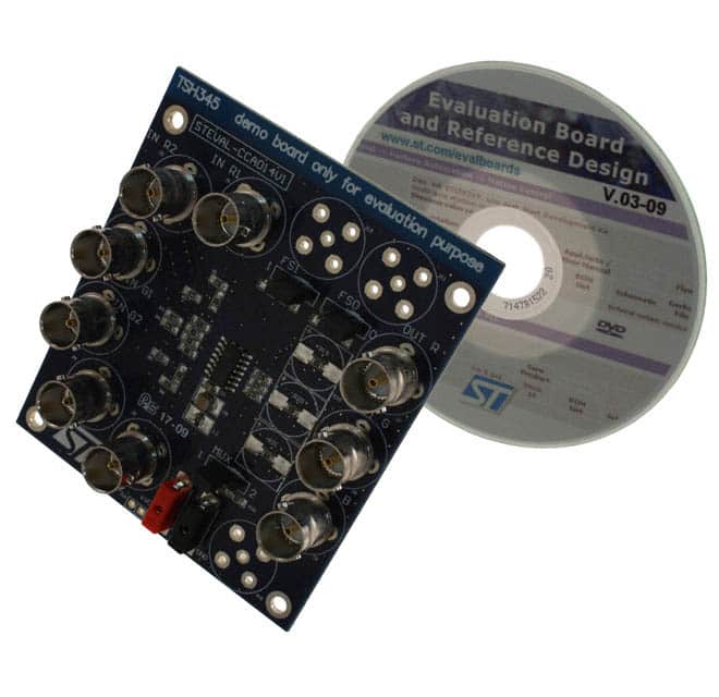STEVAL-CCA014V1 BOARD VIDEO BUFF BASED ON TSH345