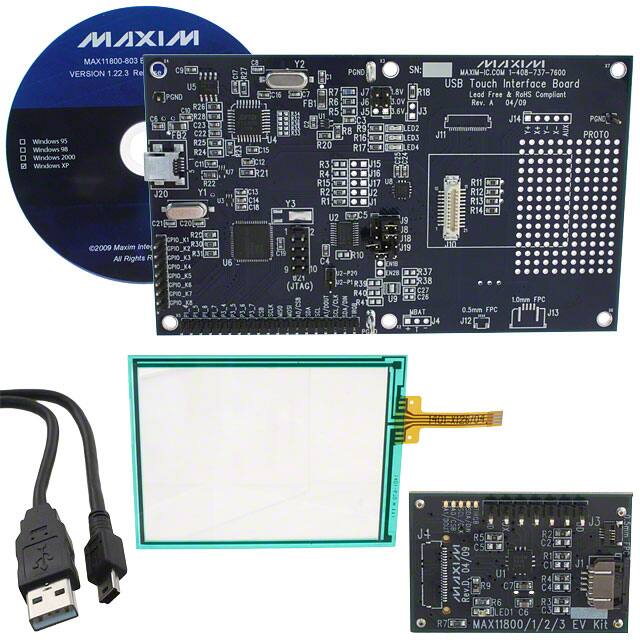 MAX11801TEVS+ KIT EVAL TOUCH SCREEN