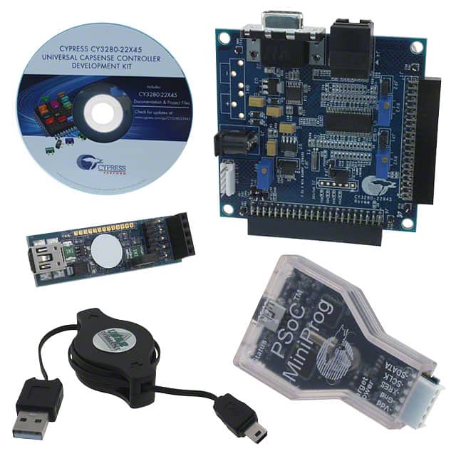 CY3280-22X45 BOARD DEV CAPSENSE CTLR
