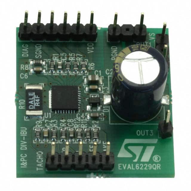 EVAL6229QR BOARD DEMO L6229Q BLDC MOT CTRL