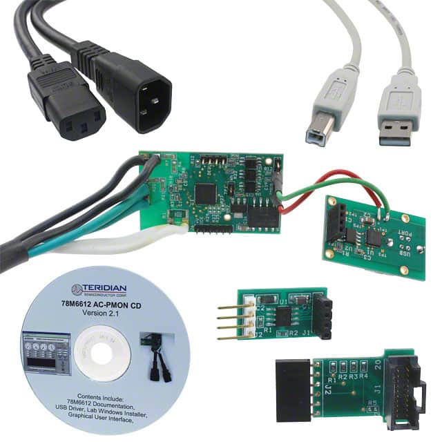 78M6612-EVM-1 BOARD EVAL 78M6612 AC-PMON
