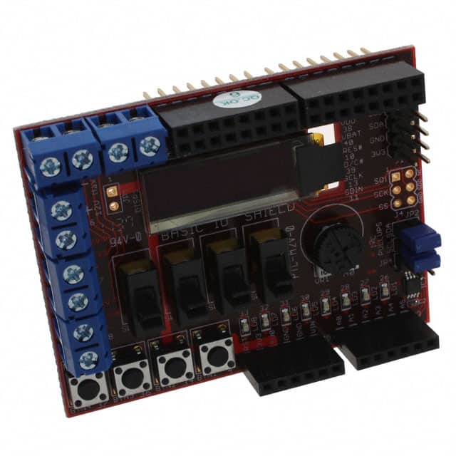 TDGL005 BOARD BASIC I/O SHIELD CHIPKIT