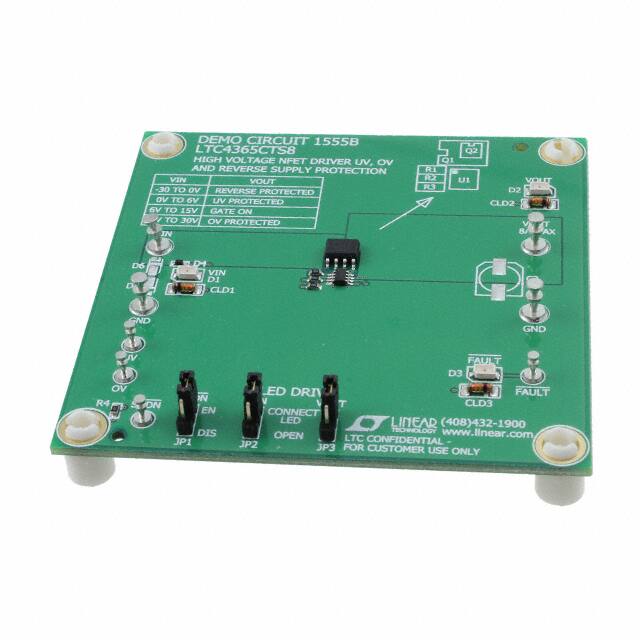 DC1555B DEMO BOARD FOR LTC4365
