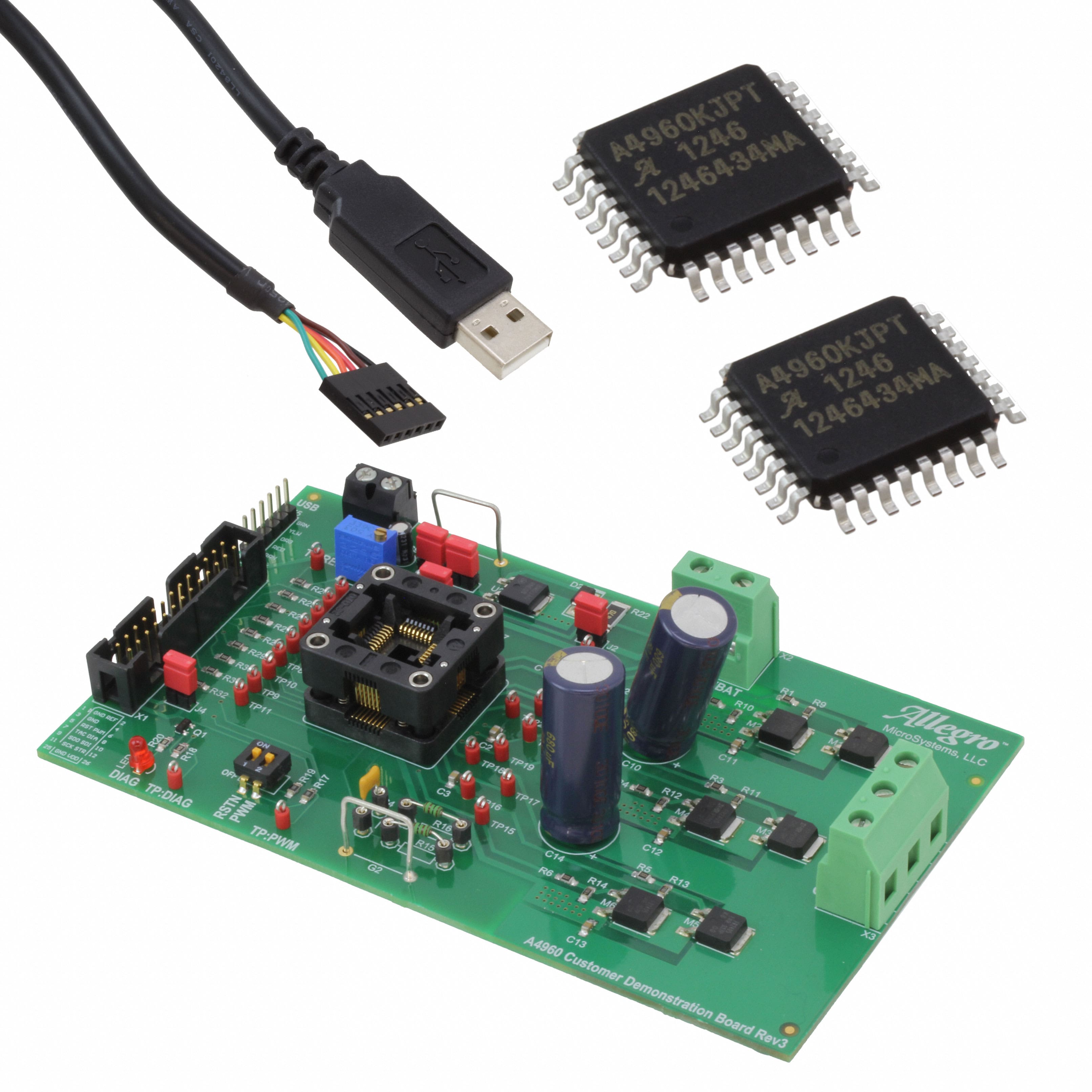 APEK4960KJP-01-T-DK BOARD EVAL FOR A4960KJP