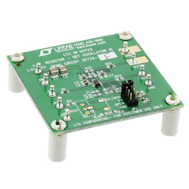 DC2073A-F DEMO BOARD OSC TRIPLE FIXED