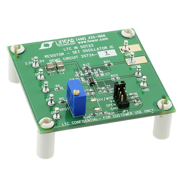 DC2073A-I DEMO BOARD OSC PROGRAMABLE