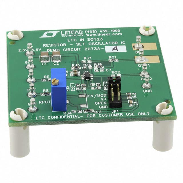 DC2073A-A EVAL BOARD SILICON OSC