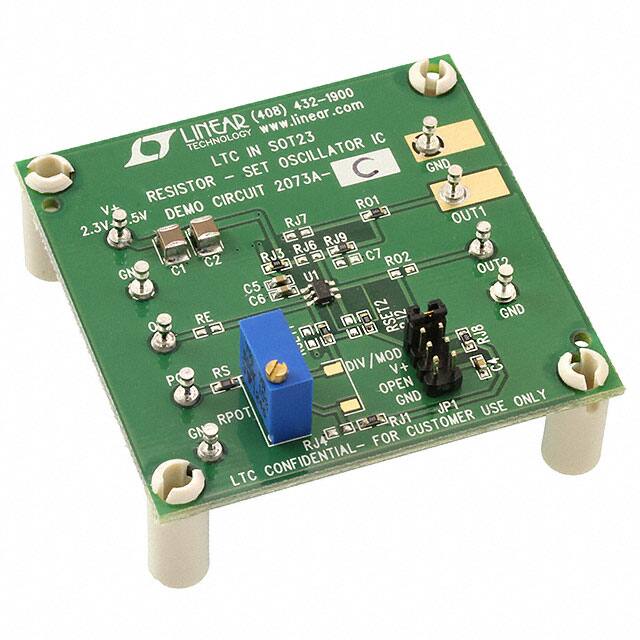 DC2073A-C EVAL BOARD SILICON OSC