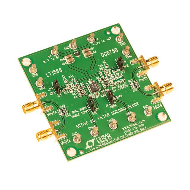 DC675B LT1568CGN DEMO BOARD