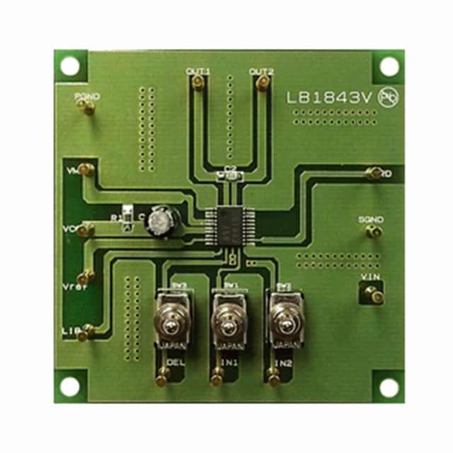 LB1843VGEVB EVAL BOARD BIDIR MOTOR DRIVER