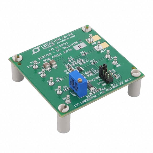 DC2073B-K LTC6908-2 SILICON OSCILLATOR DEM