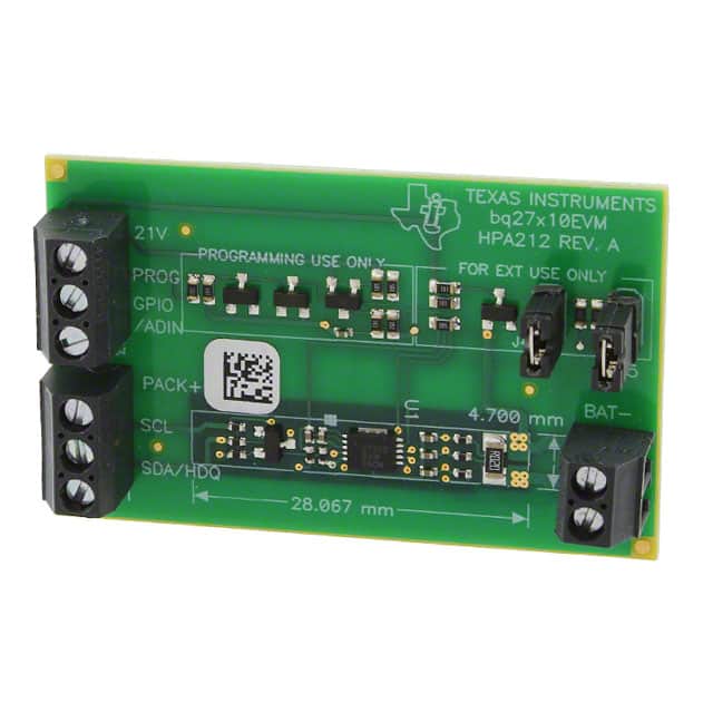 BQ27210EVM EVAL MODULE FOR BQ27210