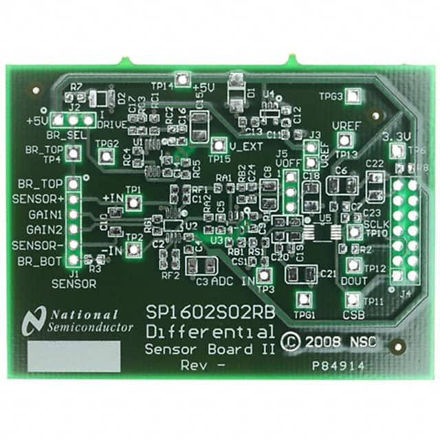 SP1602S02RB-PCB/NOPB WEBENCH BARE BD BRDG DIFF-ADC IA