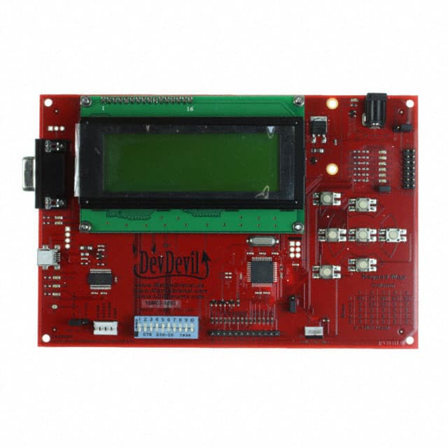 DD-DB1-AL204A DEV BD 20X4 LCD BLK TXT Y/G BL