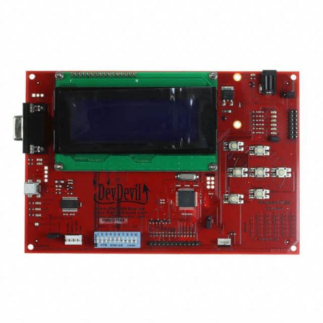 DD-DB1-AL204A-WB DEV BD 20X4 LCD WHT TXT BLU BL