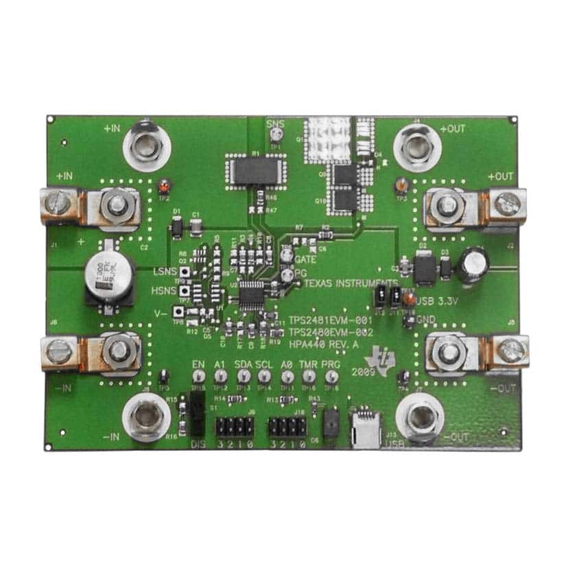 TPS2480EVM-002 EVAL MODULE FOR TPS2480-002