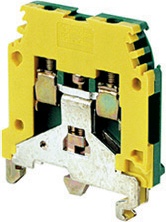 0165114-17 This TE Connectivity (Entrelec) Ground Terminal Block M6/8 features 8mm spacing. It is RoHS3 Compliant and MSL Level 1.
