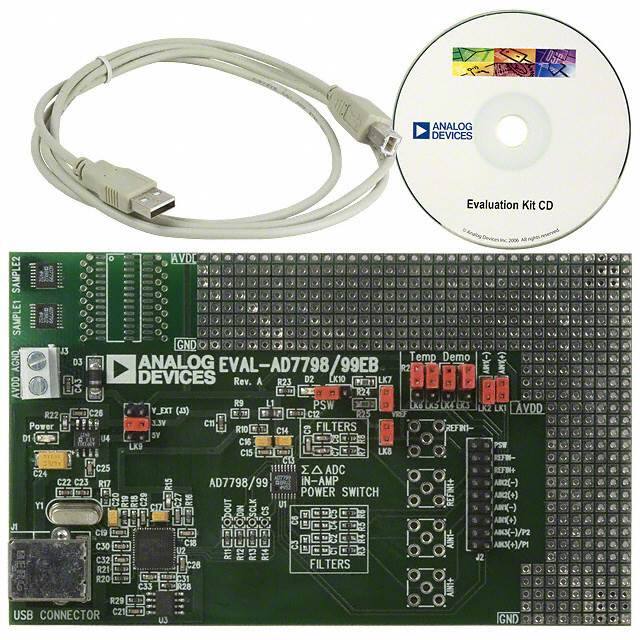 EVAL-AD7799EBZ BOARD EVALUATION FOR AD7799