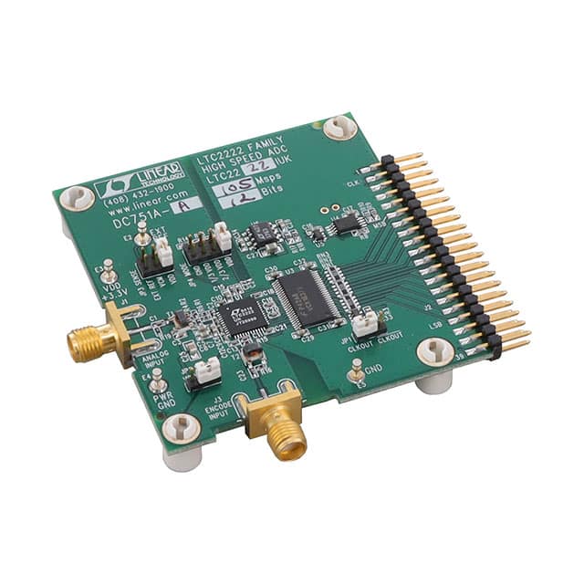 DC751A-A EVAL BOARD FOR LTC2222