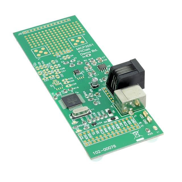 MCP3551DM-PCTL BOARD DEMO FOR MCP3551