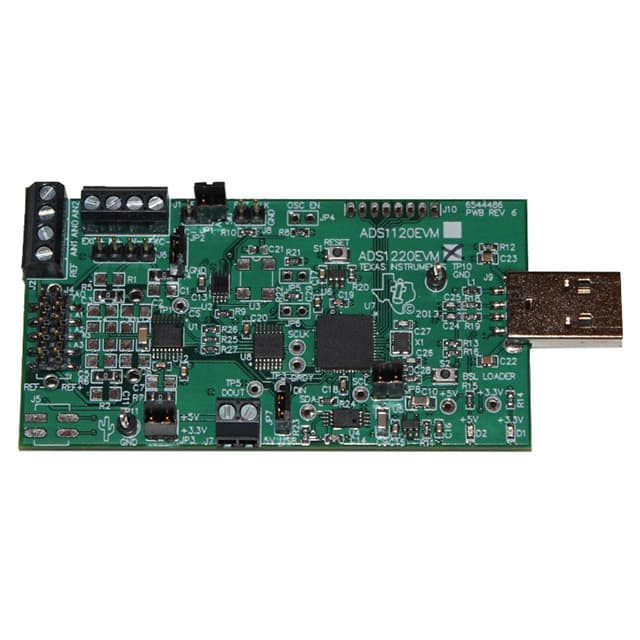 ADS1120EVM EVAL MODULE FOR ADS1120