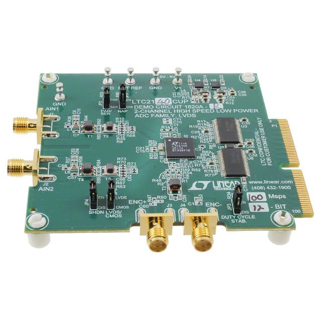 DC1620A-R BOARD DEMO 25MSPS LTC2140-12