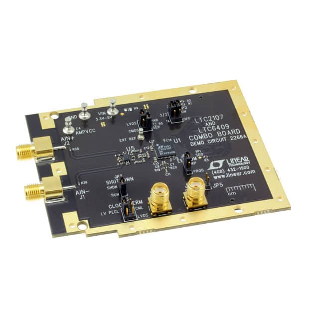 DC2266A DEMO BOARD FOR LTC2107/LTC6409