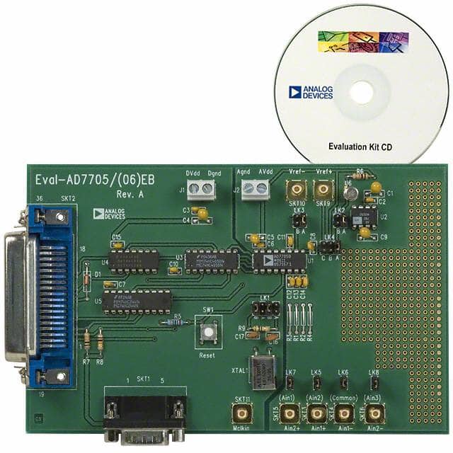 EVAL-AD7705EBZ BOARD EVALUATION FOR AD7705