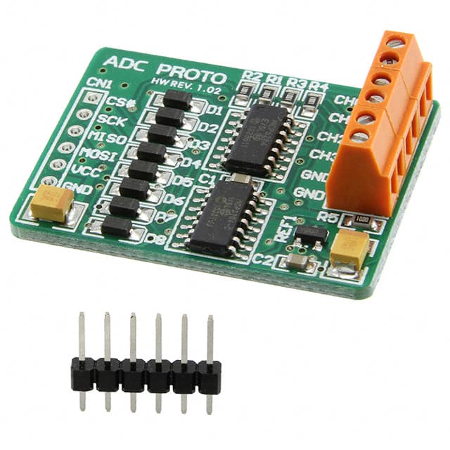 MIKROE-326 BOARD ADC PROTO